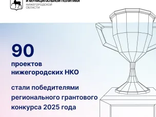 90 социальных проектов нижегородских НКО получили поддержку из областного бюджета